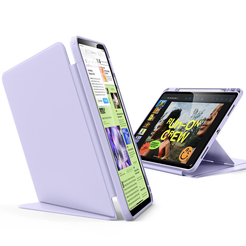 Schutzhülle für iPad Air 13" 2025 / 2024, ESR Flip Hybrid, Violett