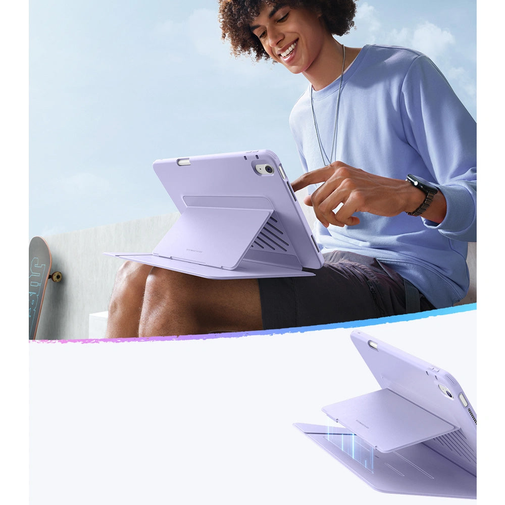 Schutzhülle für iPad Air 13" 2025 / 2024, ESR Flip Hybrid, Violett