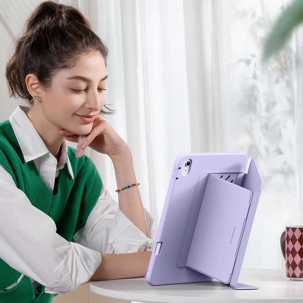 Schutzhülle für iPad Air 13" 2025 / 2024, ESR Flip Hybrid, Violett