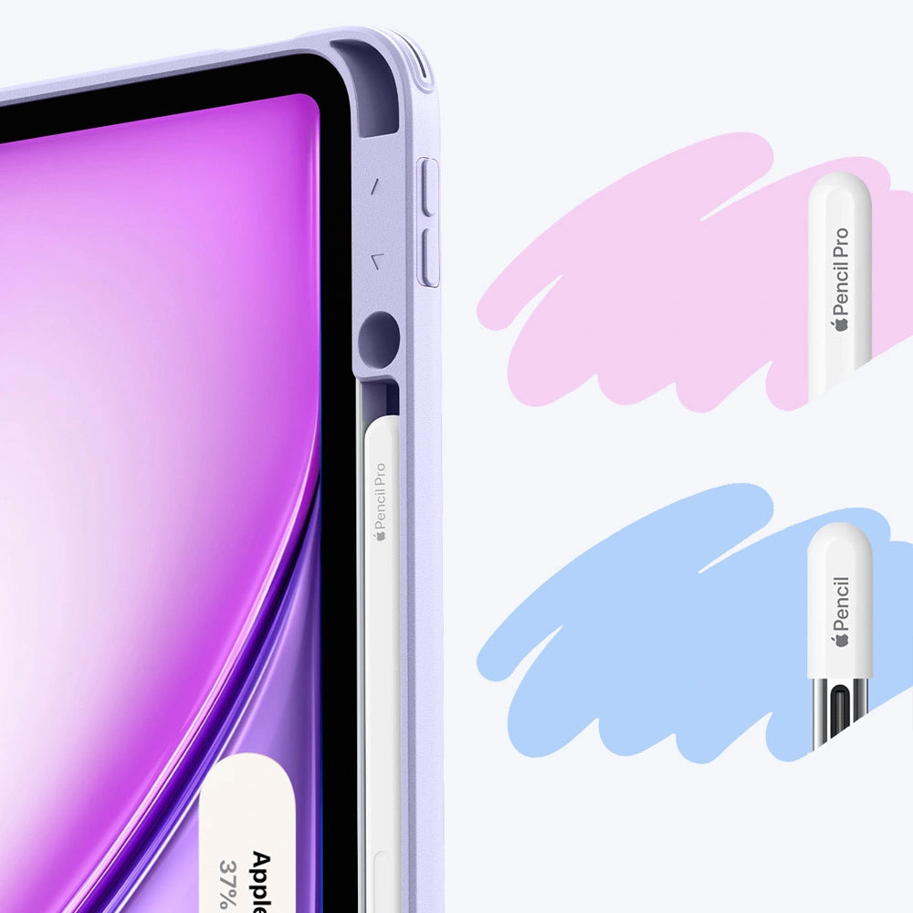 Schutzhülle für iPad Air 13" 2025 / 2024, ESR Flip Hybrid, Violett