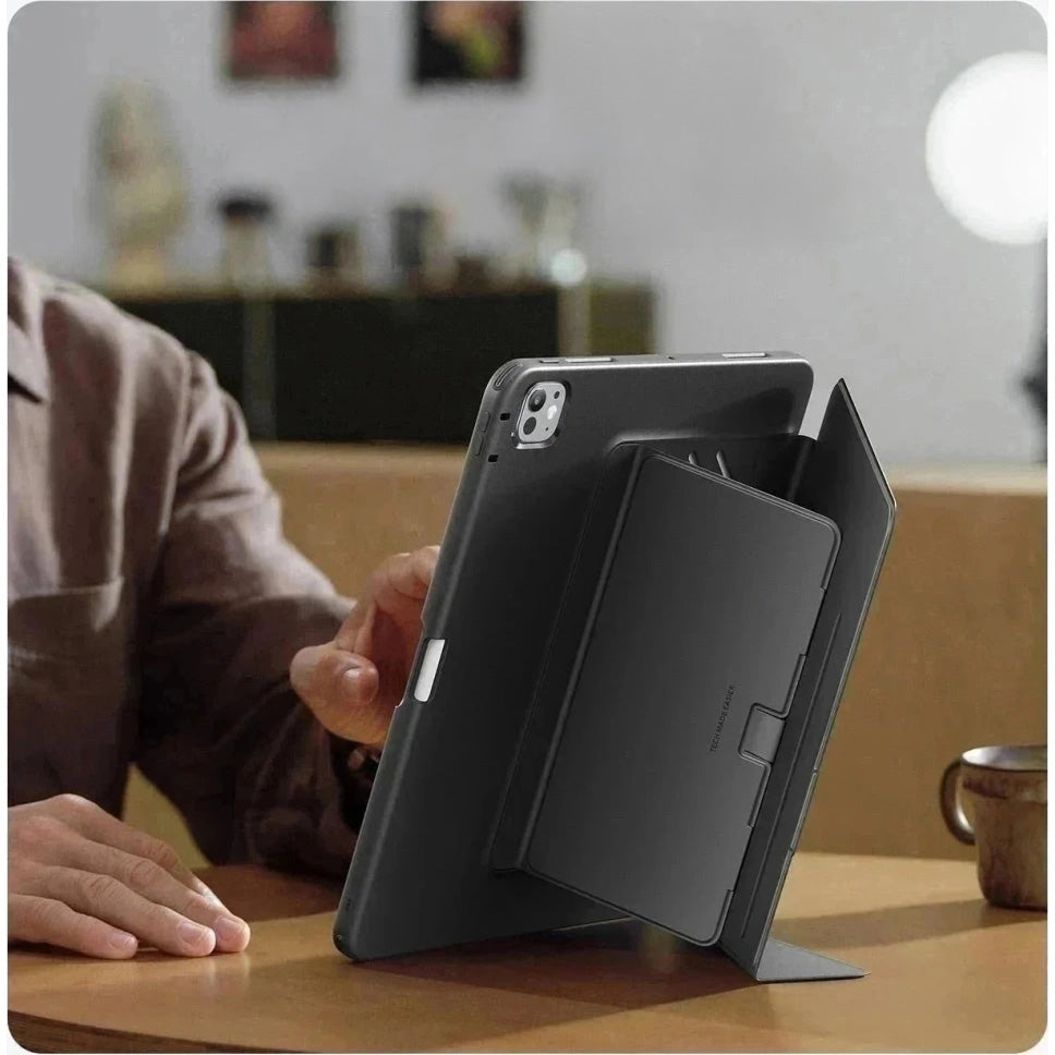 Schutzhülle mit Klappe für iPad Pro 11" 5/6 2025/2024, ESR Flip Hybrid, Schwarz