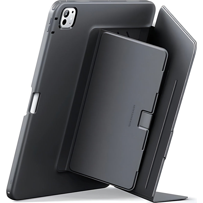 Schutzhülle mit Klappe für iPad Pro 11" 5/6 2025/2024, ESR Flip Hybrid, Schwarz