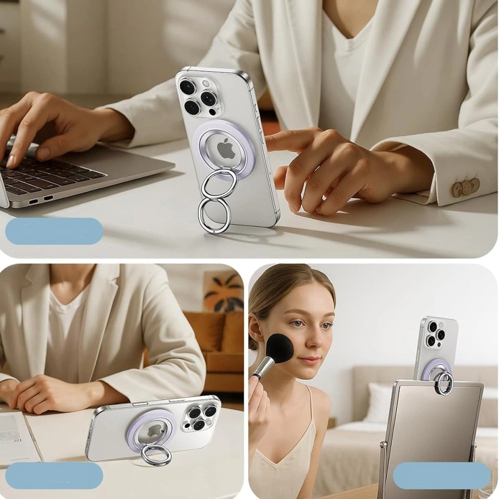 ESR Halolock 360 MagSafe Phone Ring Stand magnetischer Fingerhalter, Violett