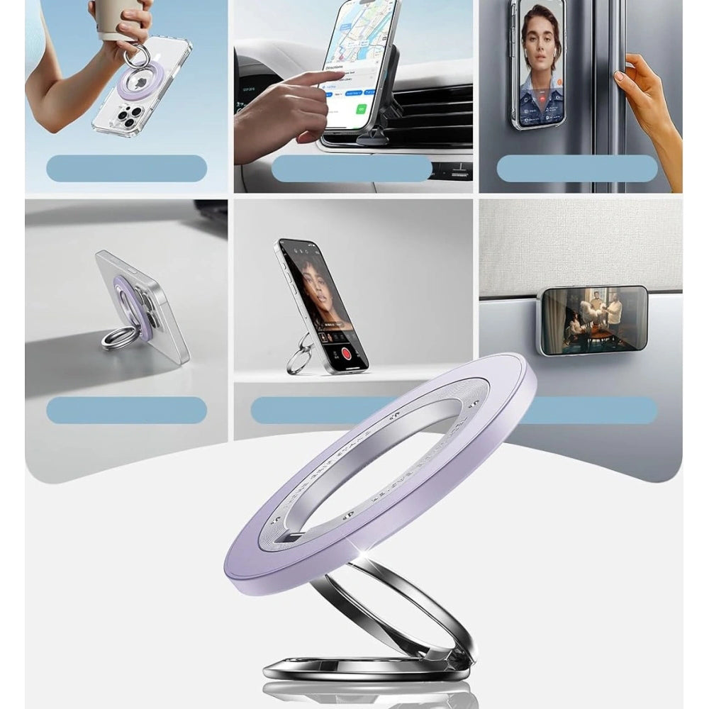 ESR Halolock 360 MagSafe Phone Ring Stand magnetischer Fingerhalter, Violett