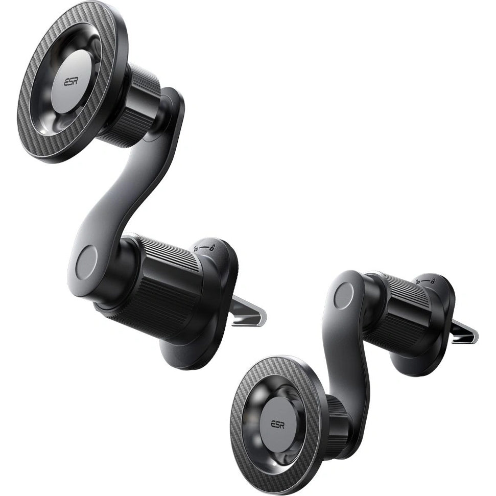 Magnetischer Autohalter für Mobiltelefone für MagSafe ESR Omnilock 2B523, Schwarz