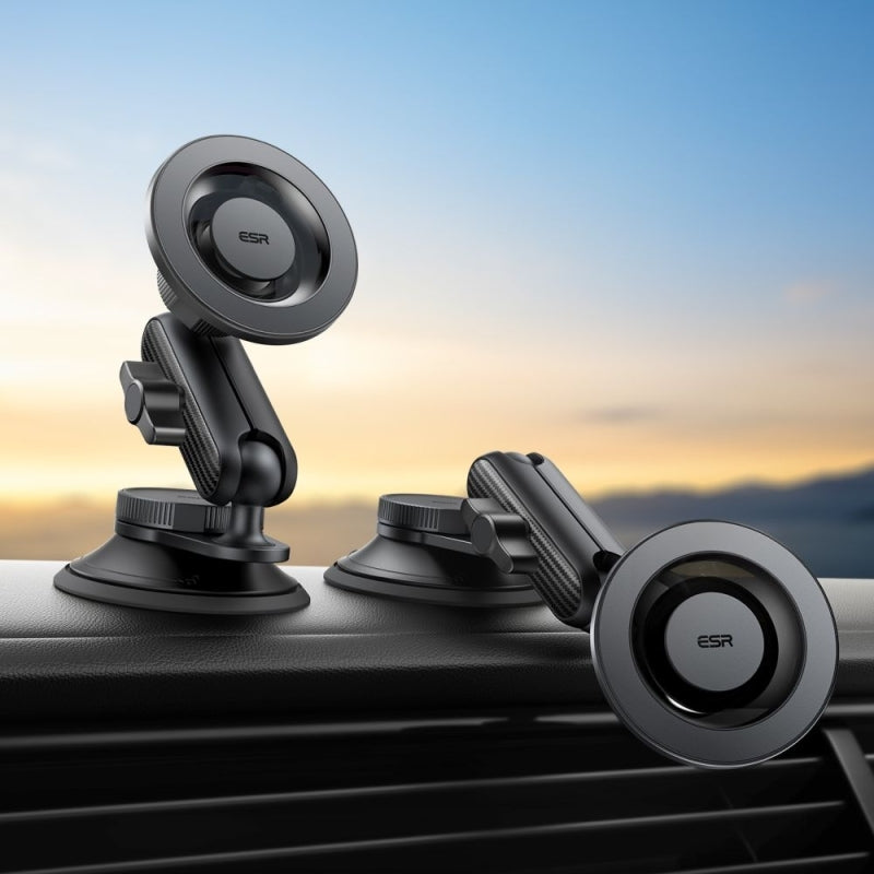 Magnetischer Autohalter für Mobiltelefone für MagSafe ESR Omnilock, Schwarz