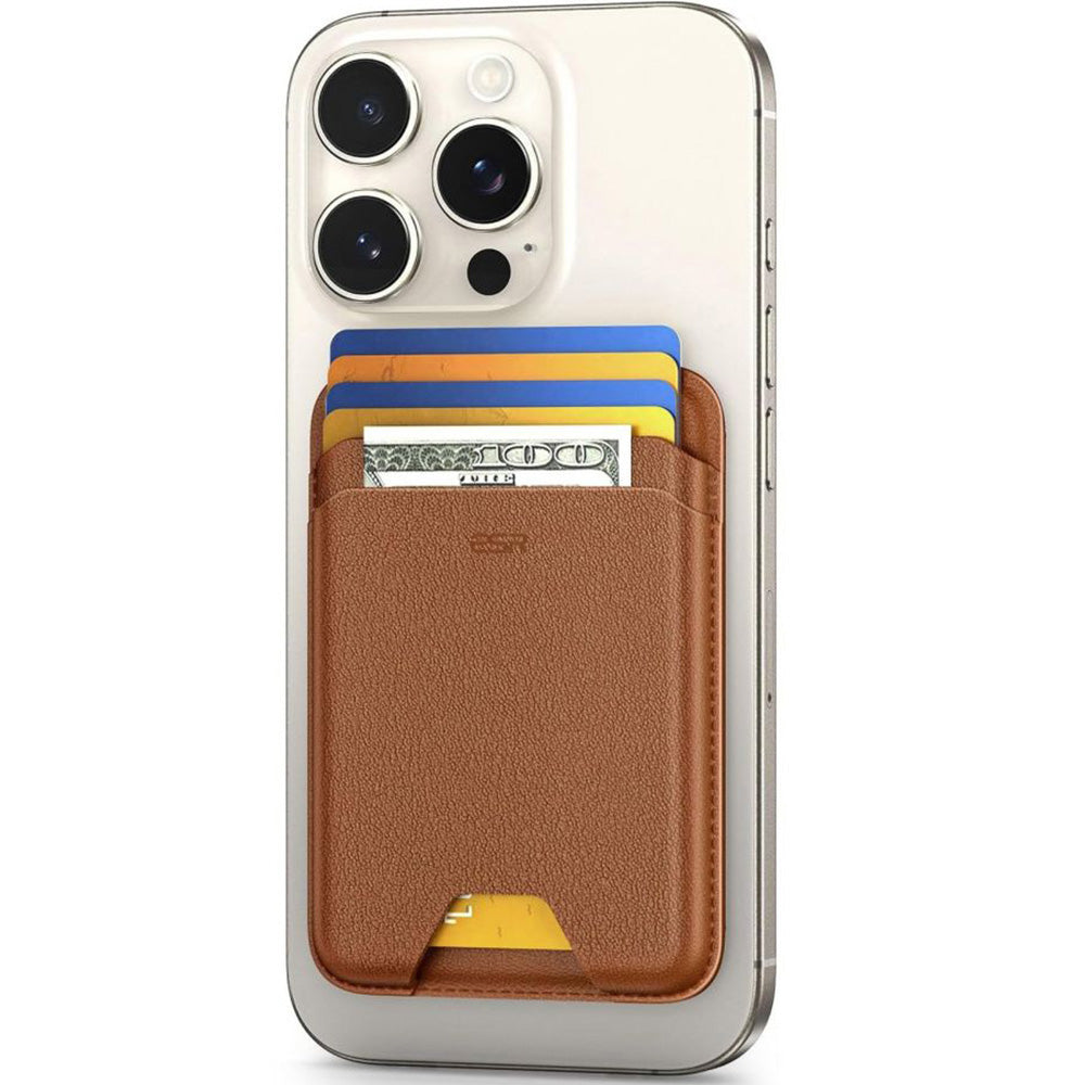 Kartenhalter mit RFID-Schutz, ESR Magnetic Wallet mit MagSafe, Braun (1/11)