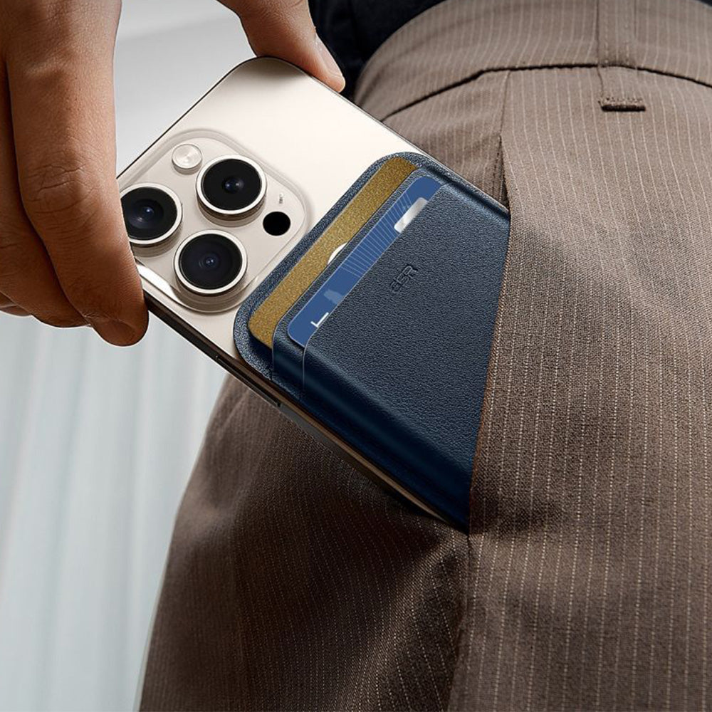 Kartenhalter mit RFID-Schutz, ESR Magnetic Wallet mit MagSafe, Dunkelblau (6/11)