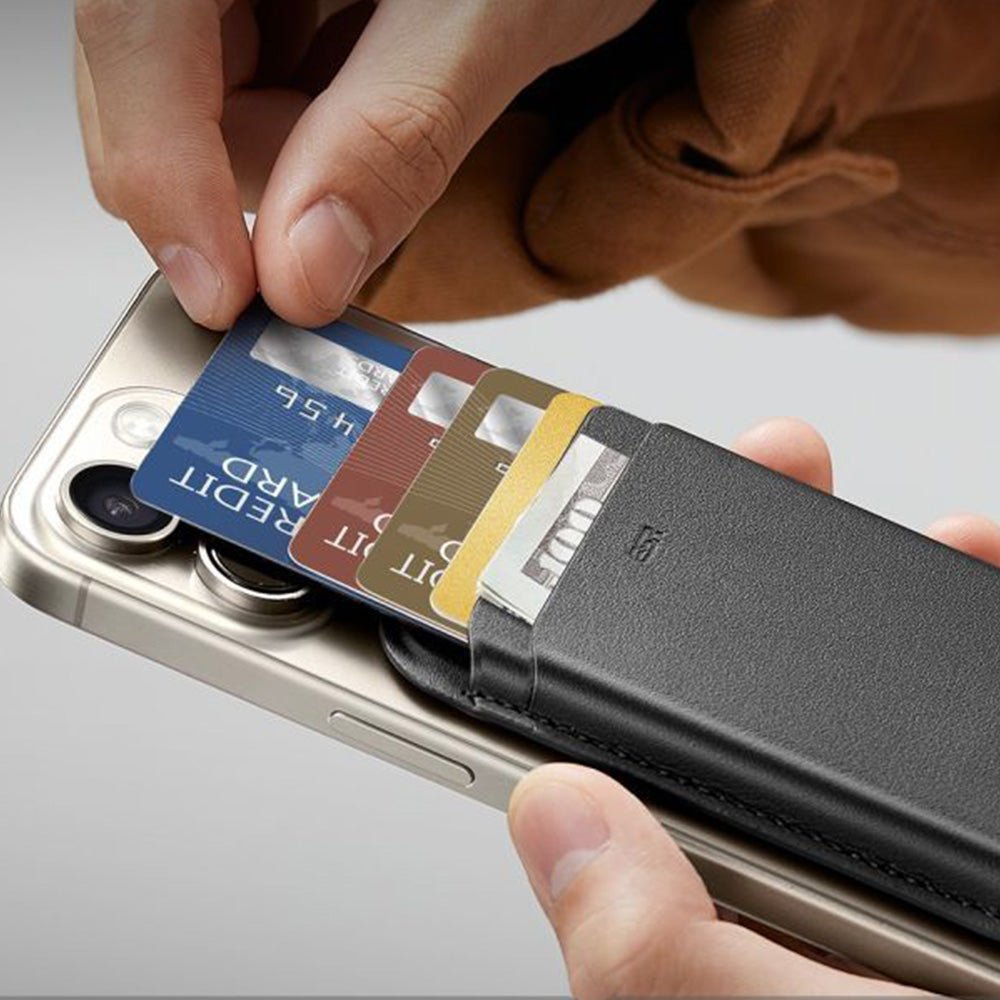 Kartenhalter mit RFID-Schutz, ESR Magnetic Wallet mit MagSafe, Schwarz (4/11)