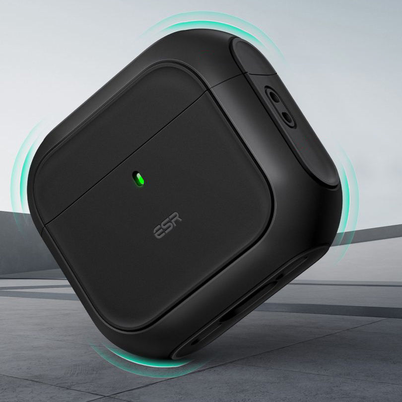 Schutzhülle ESR Orbit HaloLock MagSafe für AirPods 4, Schwarz