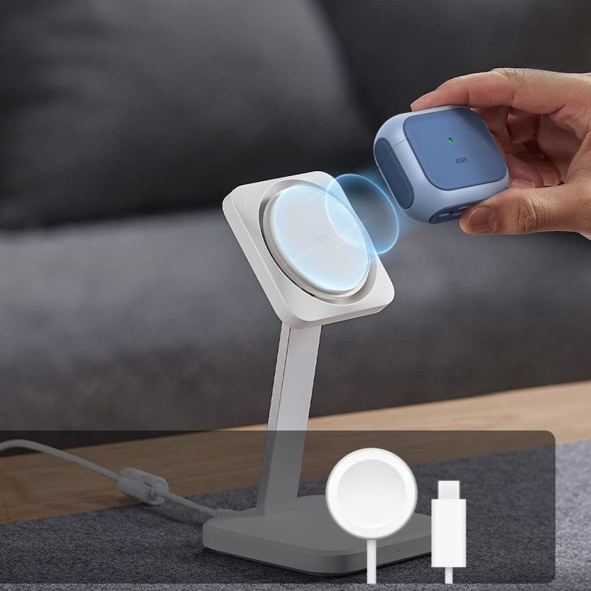 Schutzhülle ESR Orbit HaloLock MagSafe für AirPods 4, Blau
