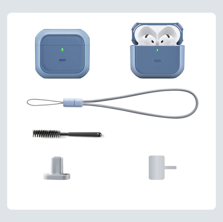 Schutzhülle ESR Orbit HaloLock MagSafe für AirPods 4, Blau