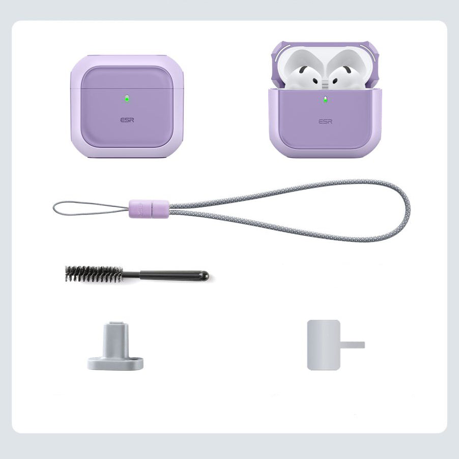 Schutzhülle ESR Orbit HaloLock MagSafe für AirPods 5 / 4, Violett