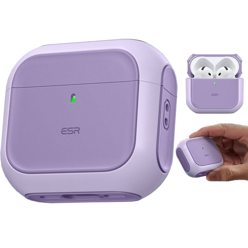 Schutzhülle ESR Orbit HaloLock MagSafe für AirPods 5 / 4, Violett
