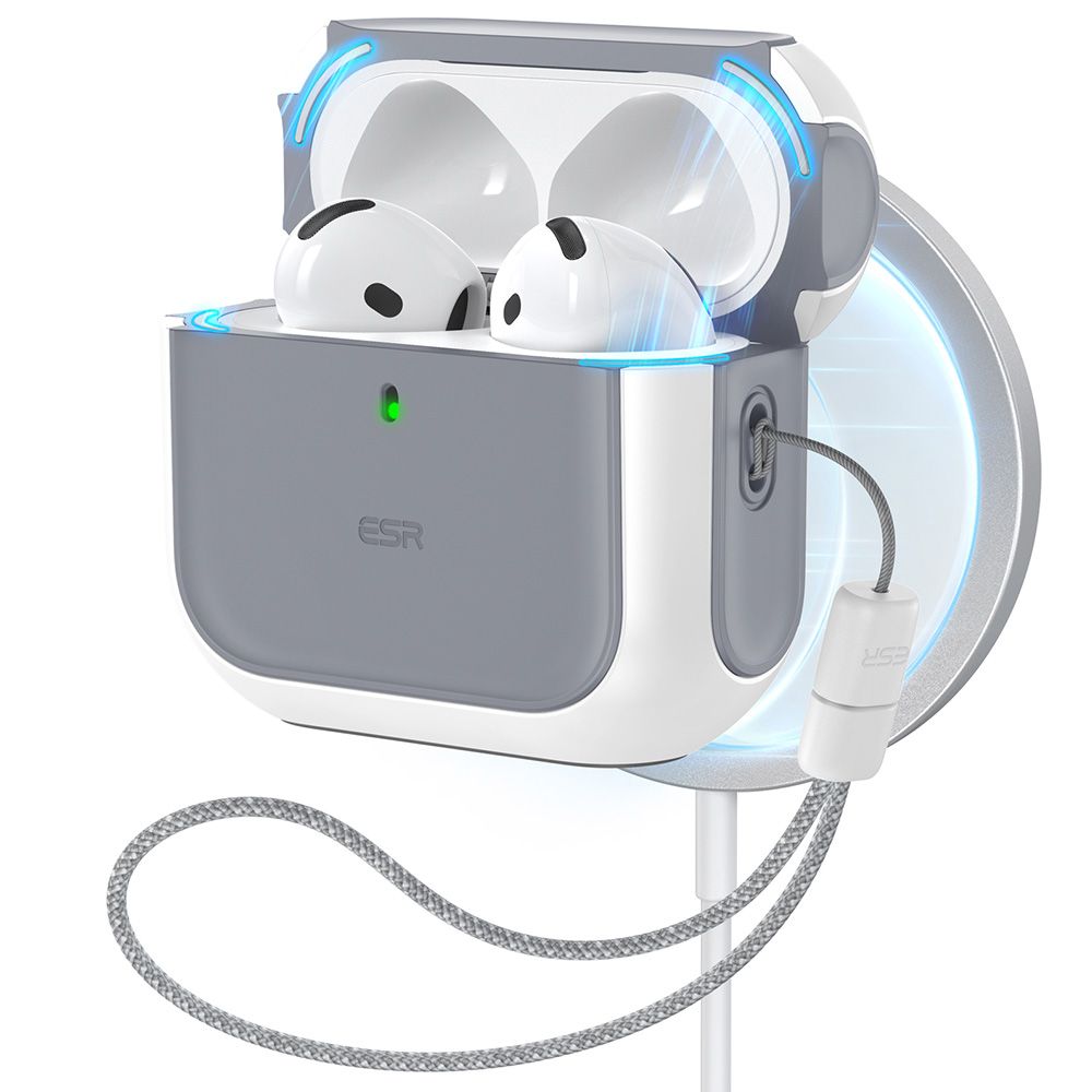 Schutzhülle ESR Orbit HaloLock MagSafe für AirPods 5 / 4, Weiß