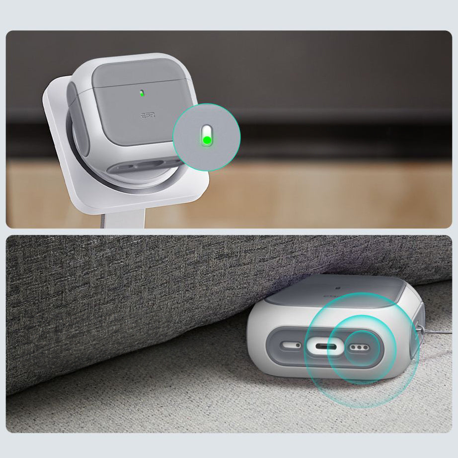 Schutzhülle ESR Orbit HaloLock MagSafe für AirPods 5 / 4, Weiß