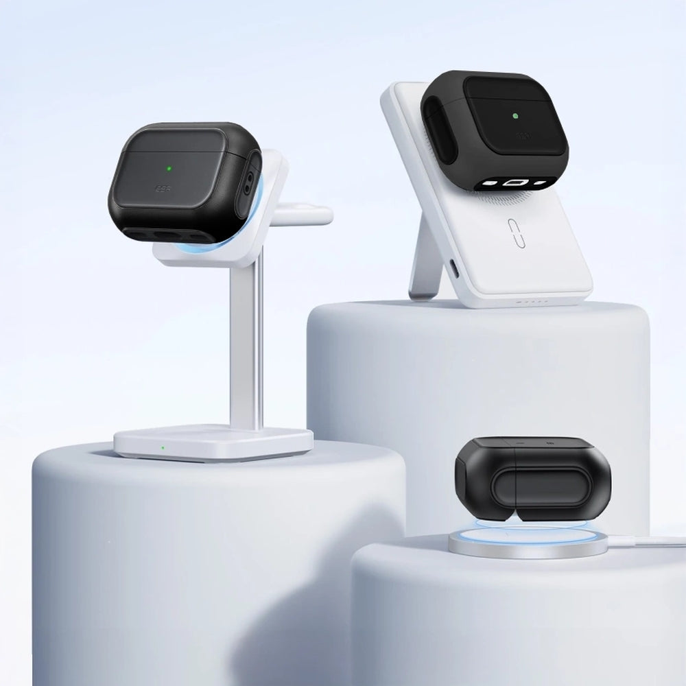 Schutzhülle ESR Orbit HaloLock MagSafe für AirPods Pro 3, Schwarz
