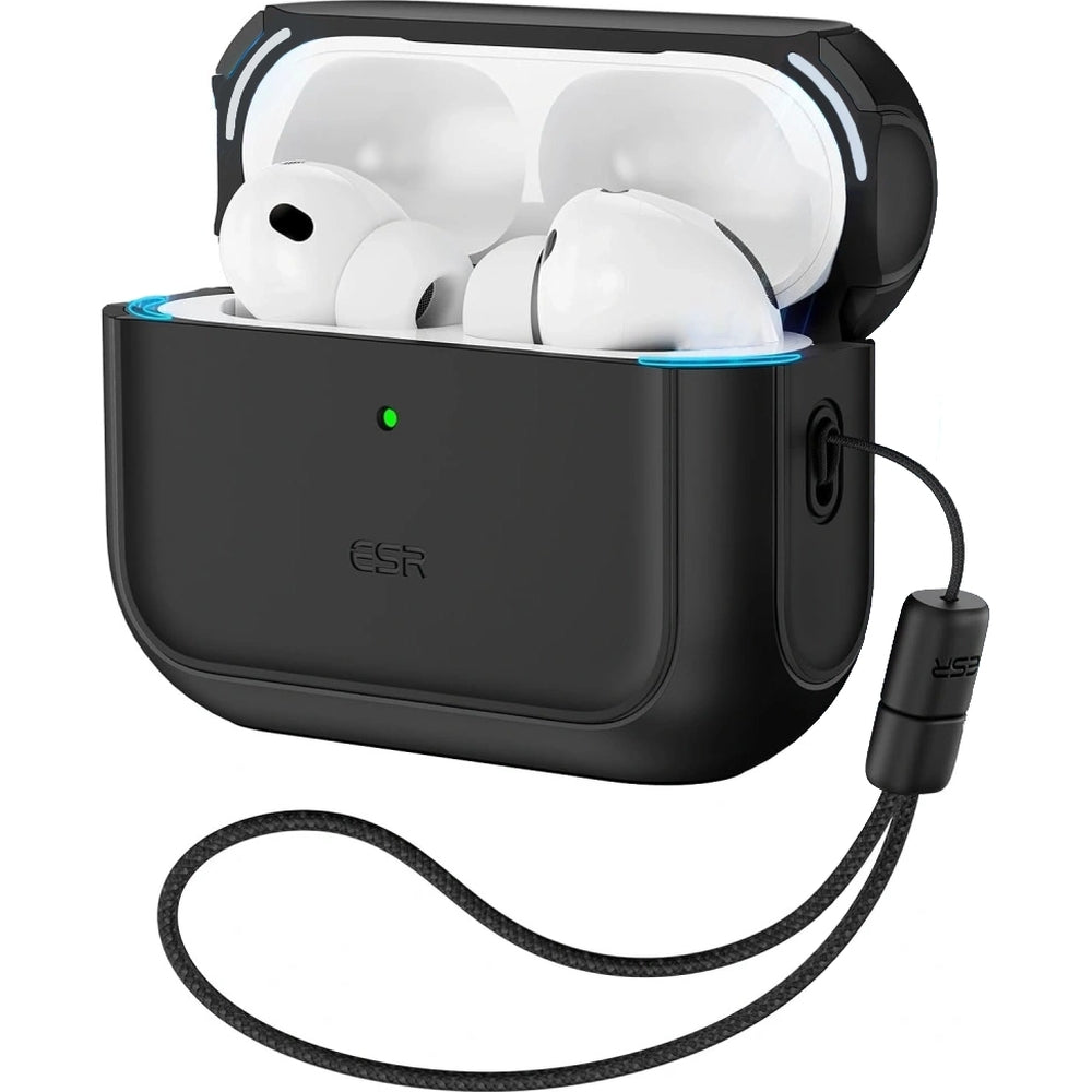 Schutzhülle ESR Orbit HaloLock MagSafe für AirPods Pro 3, Schwarz