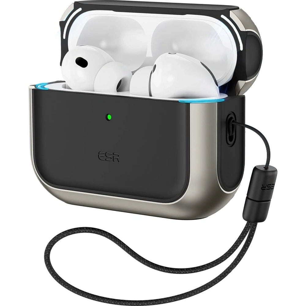 Schutzhülle ESR Orbit HaloLock MagSafe für AirPods Pro 3, Titanium