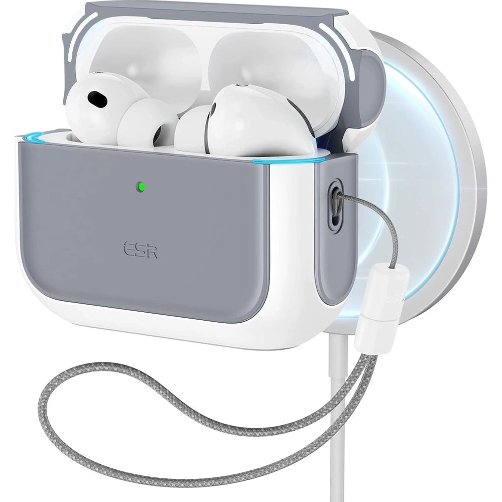 Schutzhülle ESR Orbit HaloLock MagSafe für AirPods Pro 3, Weiß