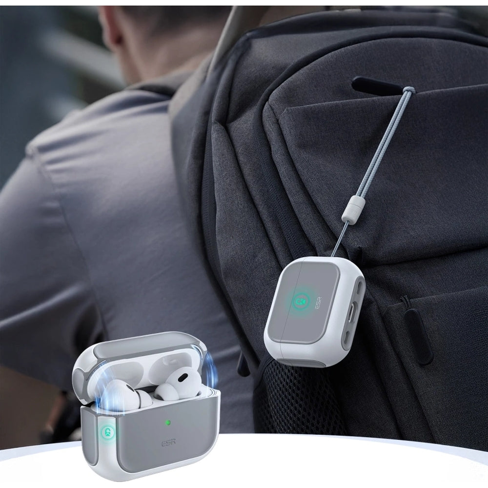 Schutzhülle ESR Orbit HaloLock MagSafe für AirPods Pro 3, Weiß