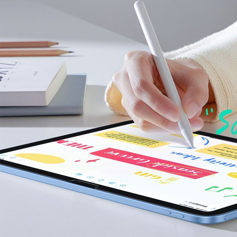 Gehärtetes Glas mit Positionierungsrahmen für iPad 11 / 10 gen. 2025 / 2022, 2 Stück, Matt
