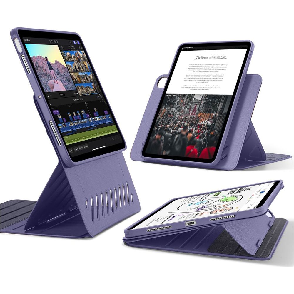 Schutzhülle für iPad Air 11" 6 gen. 2024 / Air 10.9" 5/4 gen. 2022/2020, ESR Shift Magnetic Case, Violett