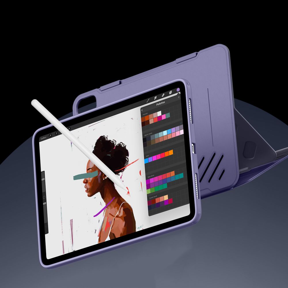Schutzhülle für iPad Air 11" 6 gen. 2024 / Air 10.9" 5/4 gen. 2022/2020, ESR Shift Magnetic Case, Violett