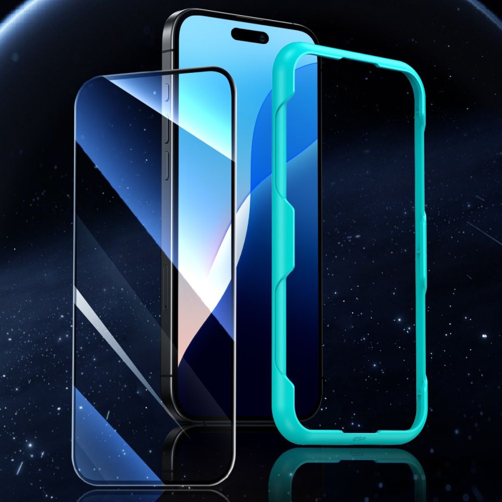 Gehärtetes Glas für iPhone 16, ESR Tempered Glass, 2 Stück