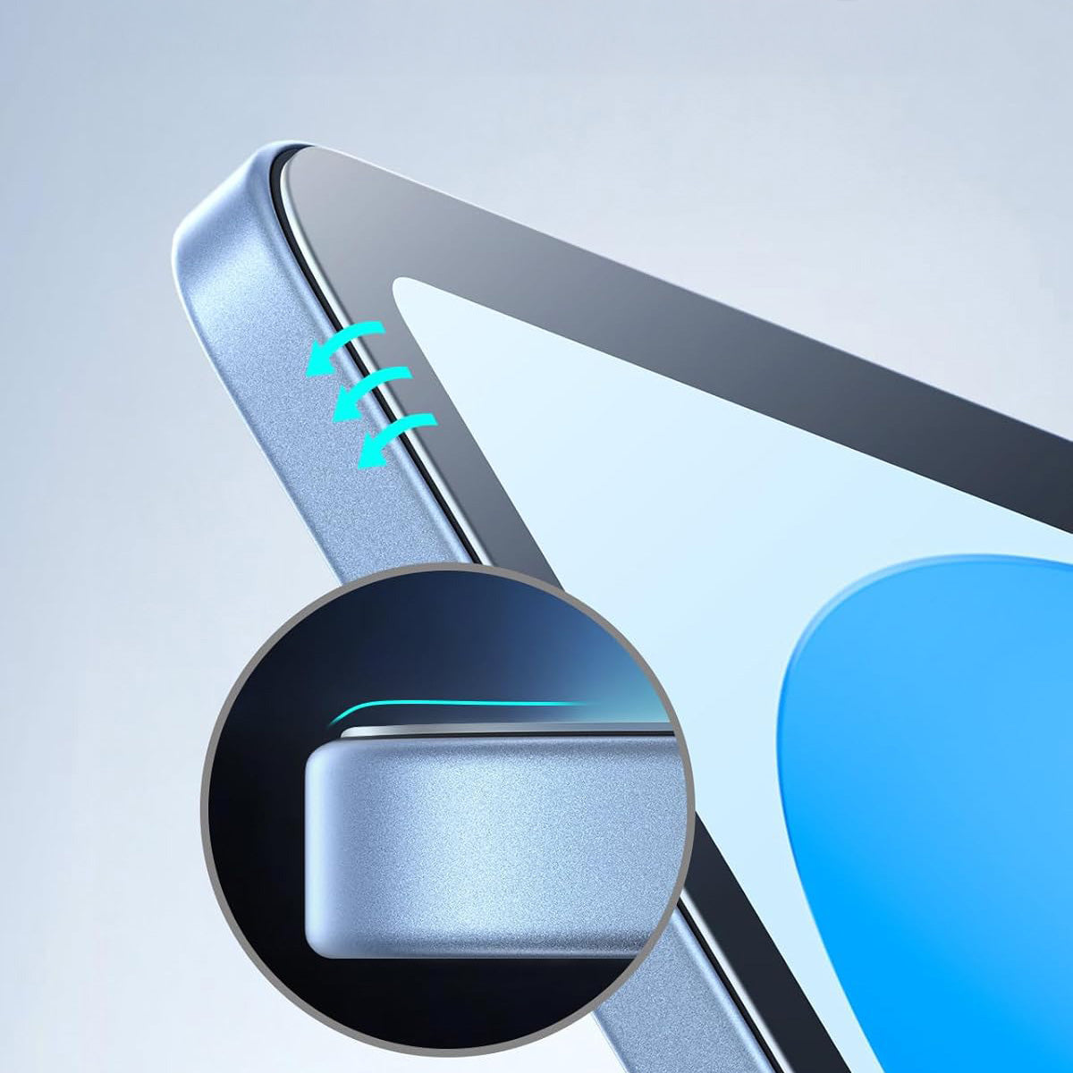 Gehärtetes Glas für Schutzhülle für iPad 11 / 10 gen. 2025 / 2022, ESR Tempered Glass