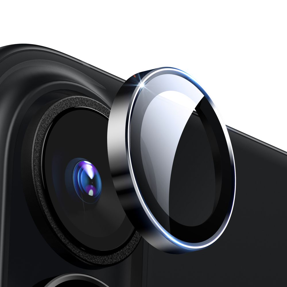 Kameraglas ESR Camera Lens für iPhone 16, iPhone 16 Plus, Schwarz