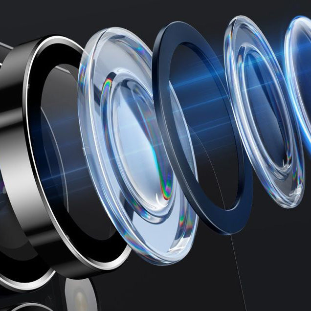 Kameraglas ESR Camera Lens für iPhone 16, iPhone 16 Plus, Schwarz