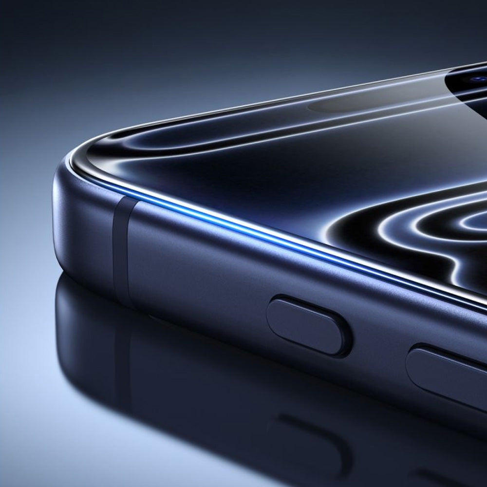 Gehärtetes Glas mit Positionierungsrahmen für iPhone 18 Pro / 17 Pro, ESR UltraFit Armorite Tempered Glass, 2 Stück (7/7)