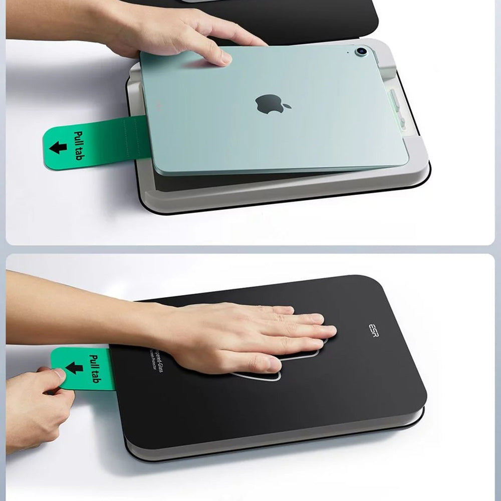 Gehärtetes Glas mit Positionierrahmen für Apple iPad Pro 13 M4 2024 / M5 2025, ESR UltraFit Classic Screen Protector, 2 Stück (7/7)