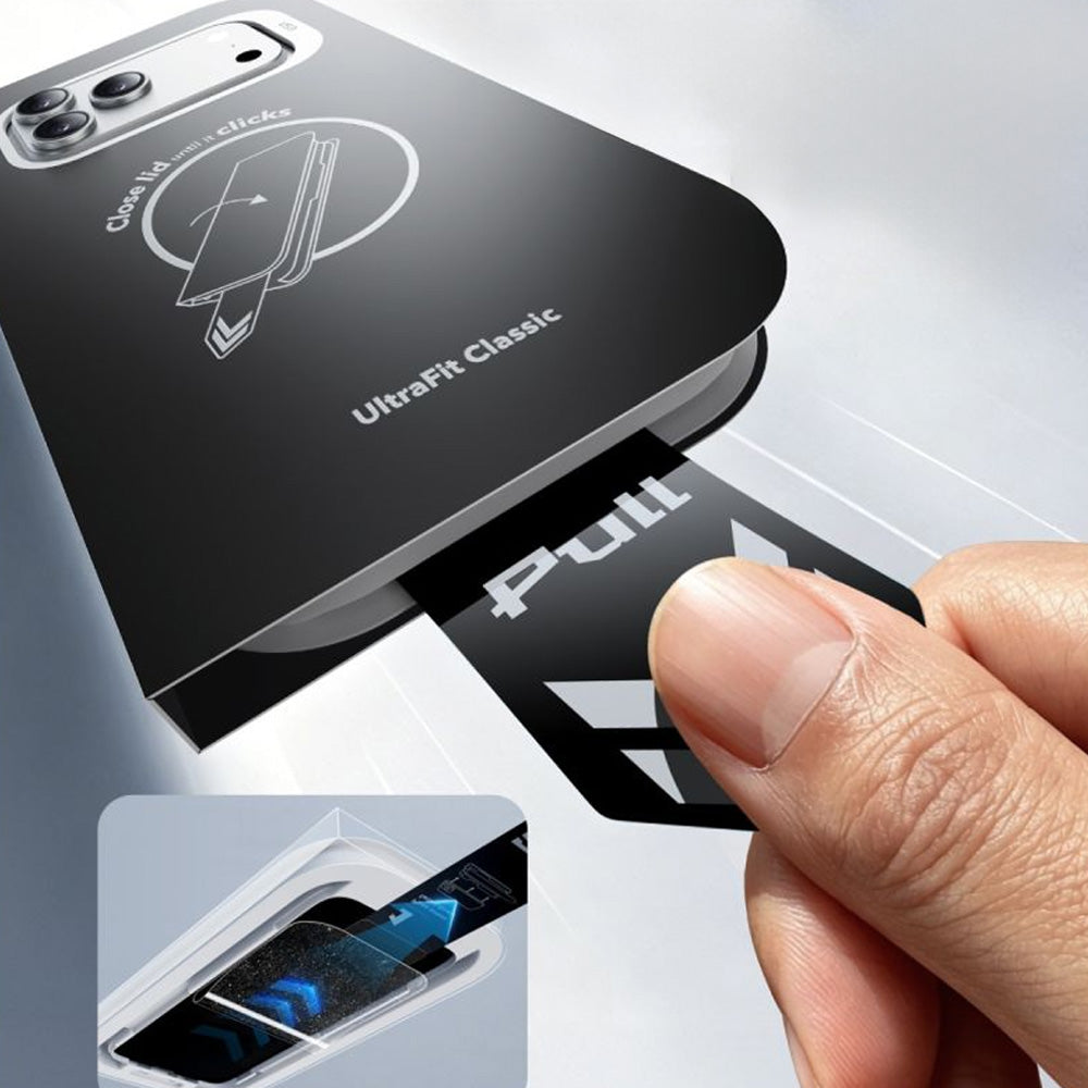 Gehärtetes Glas mit Positionierrahmen für iPhone 18 Pro / 17 Pro, ESR UltraFit Classic Screen Protector, 2 Stück (4/7)