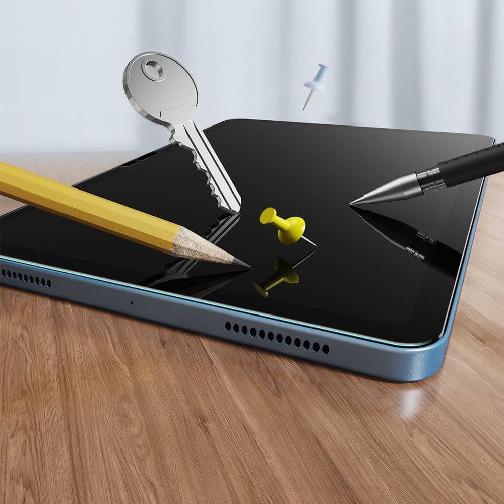 Gehärtetes Glas mit Positionierrahmen für iPad 11 / 10 gen. 2025 / 2022, ESR UltraFit Tempered Glass, 2 Stück