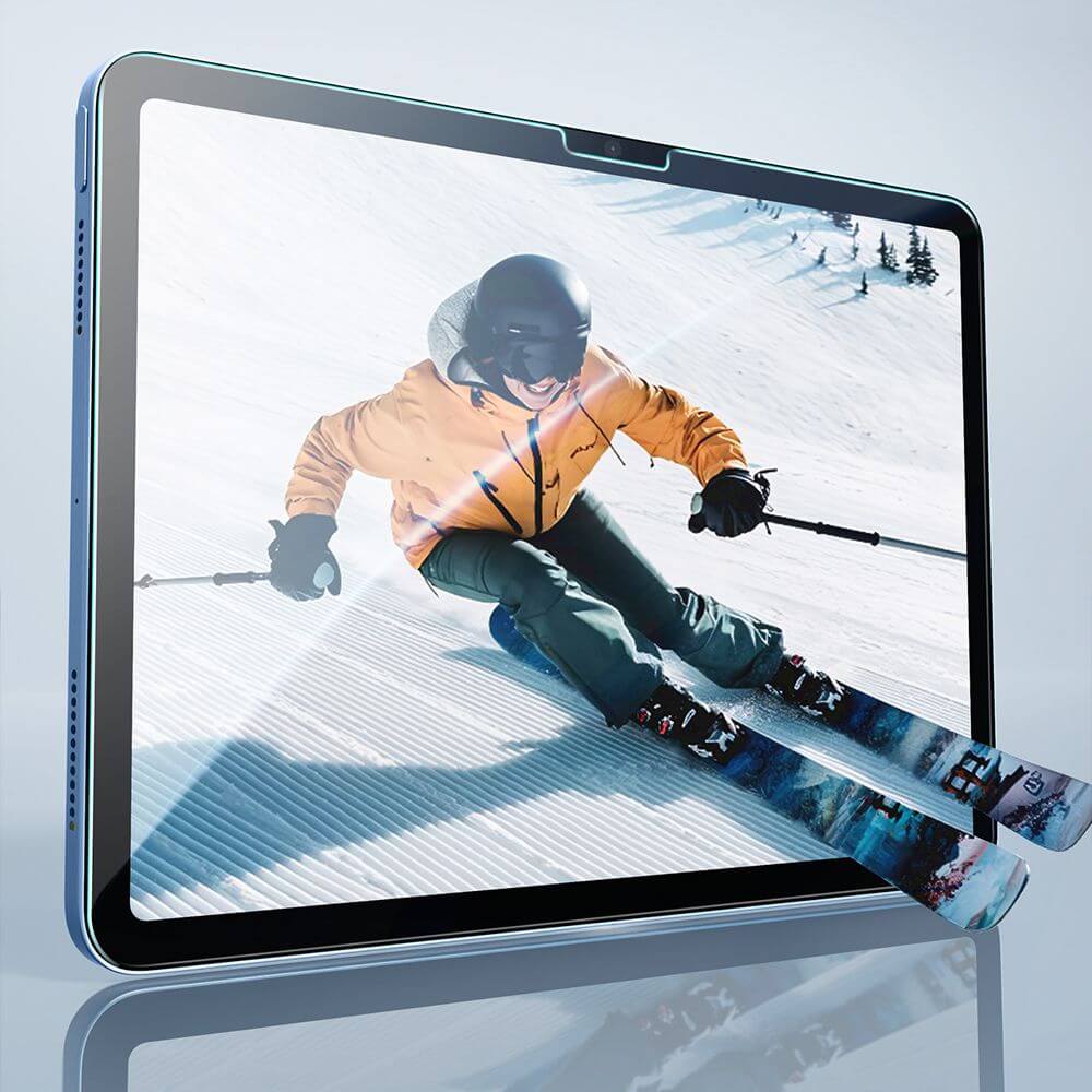 Gehärtetes Glas mit Positionierrahmen für iPad 11 / 10 gen. 2025 / 2022, ESR UltraFit Tempered Glass, 2 Stück