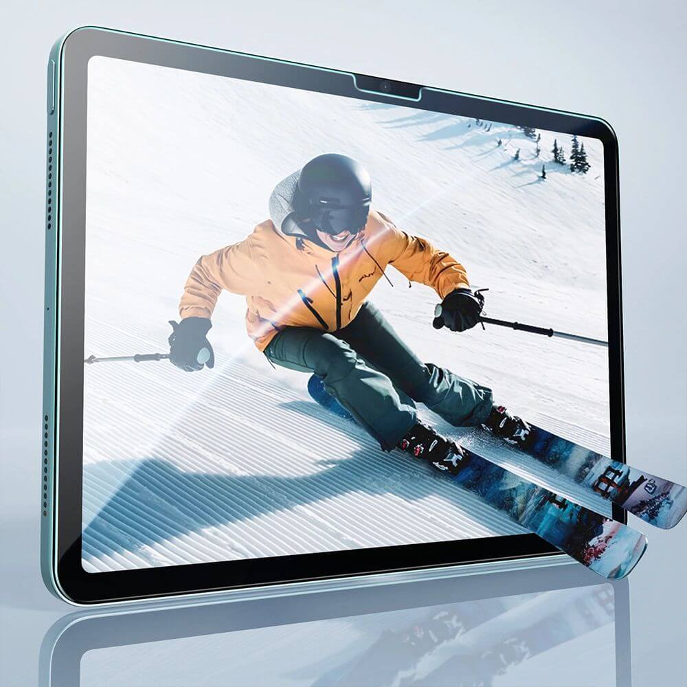 Gehärtetes Glas mit Positionierrahmen für iPad Air 13" 2025 / 2024, ESR UltraFit Tempered Glass, 2 Stück