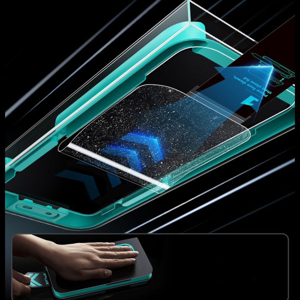 Gehärtetes Glas mit Positionierungsrahmen für Galaxy S26 Ultra, ESR UltraFit Armorite Tempered Glass, 2 Stück