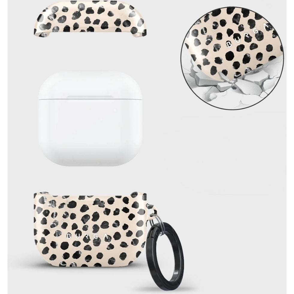 Schutzhülle für AirPods 4, Burga Almond Latte, Beige