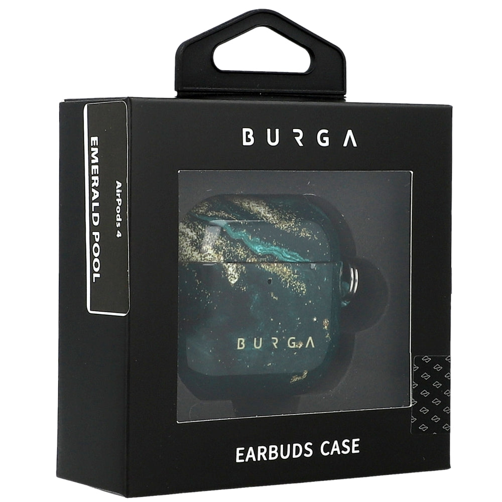 Schutzhülle für AirPods 4, Burga Emerald Pool, Mehrfarbig Marine