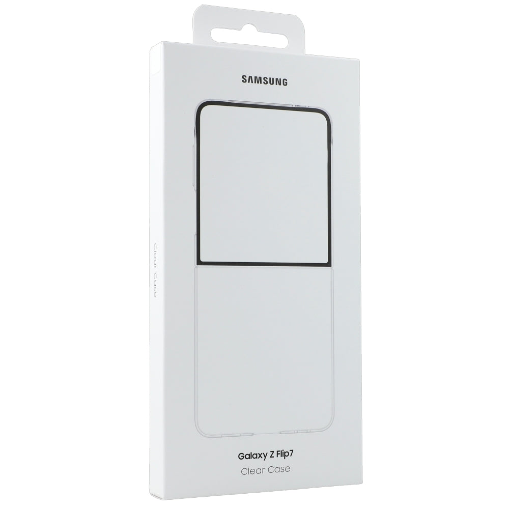 Schutzhülle Samsung Clear Case für Galaxy Z Flip7, Transparent