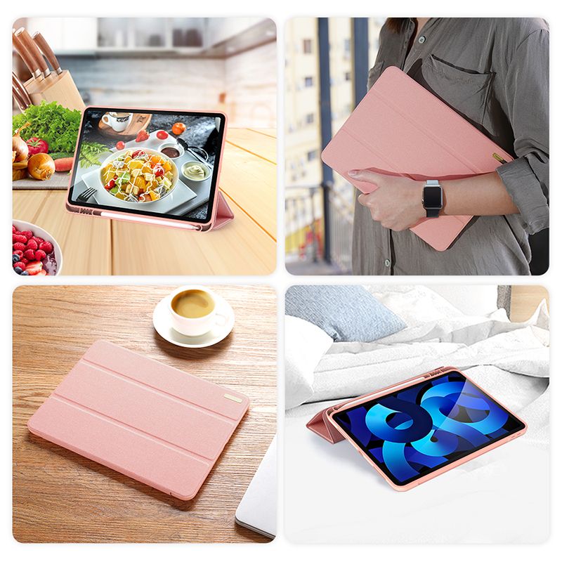 Schutzhülle für iPad Air 11" / 10.9" 2025/2024/2022/2020, Dux Ducis Domo, Rosa