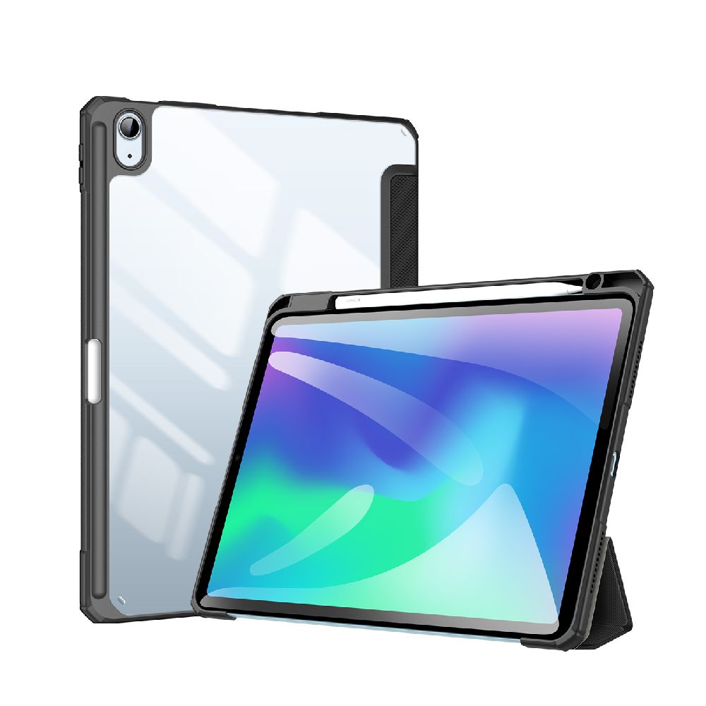 Schutzhülle für iPad Air 11" / 10.9" 2025/2024/2022/2020, Dux Ducis Toby, Schwarz