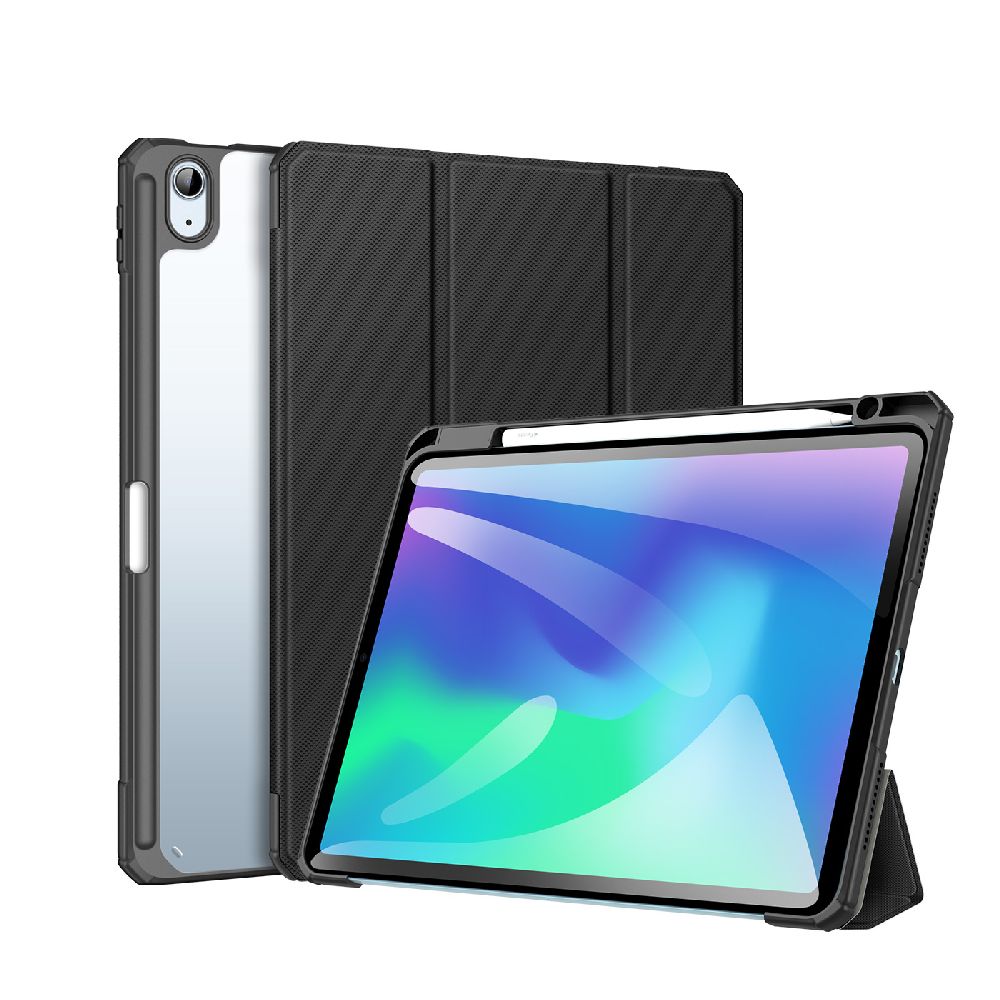Schutzhülle für iPad Air 11" / 10.9" 2025/2024/2022/2020, Dux Ducis Toby, Schwarz