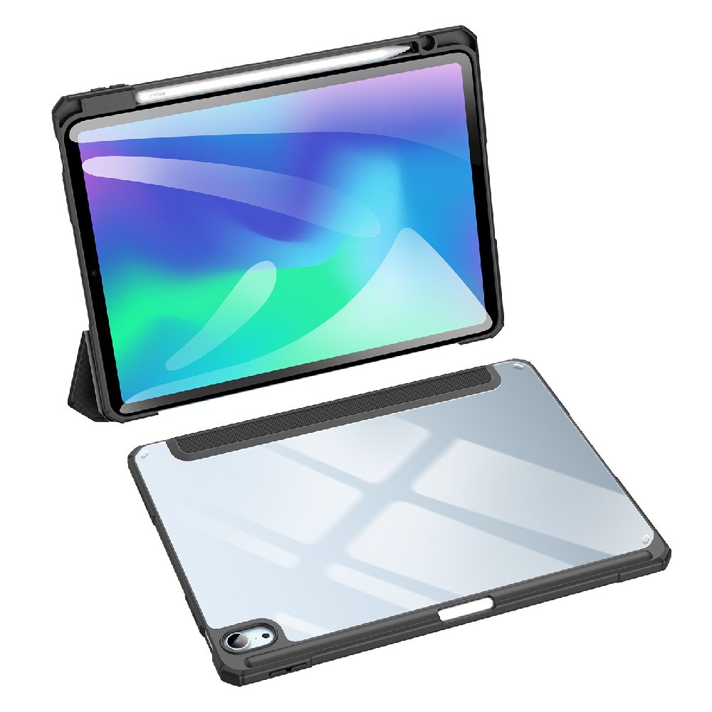 Schutzhülle für iPad Air 11" / 10.9" 2025/2024/2022/2020, Dux Ducis Toby, Schwarz