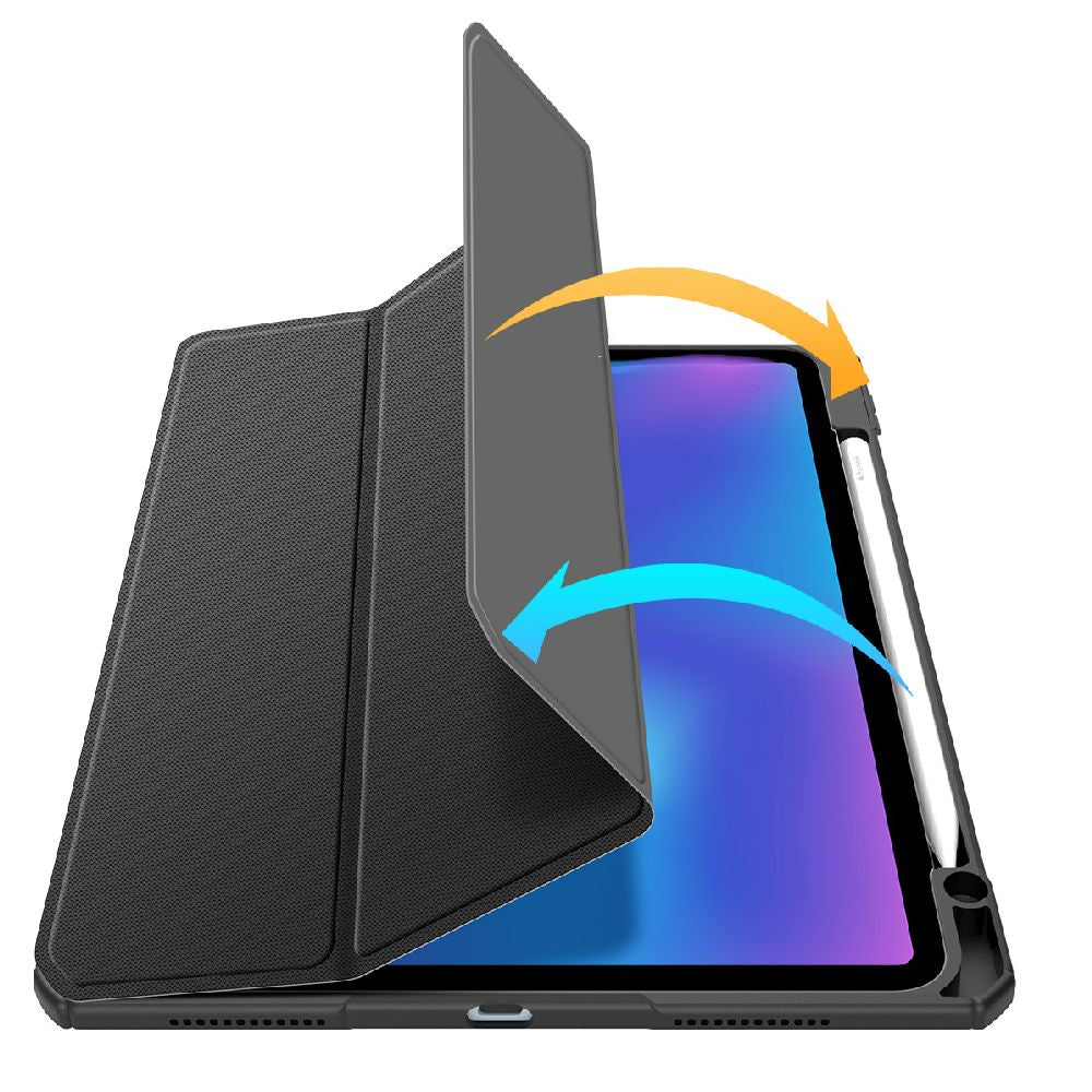 Schutzhülle für iPad Air 11" / 10.9" 2025/2024/2022/2020, Dux Ducis Toby, Schwarz