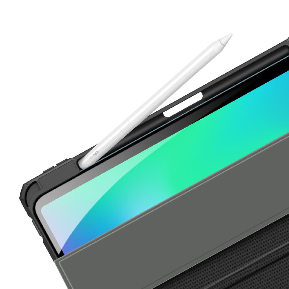 Schutzhülle für iPad Air 11" / 10.9" 2025/2024/2022/2020, Dux Ducis Toby, Schwarz