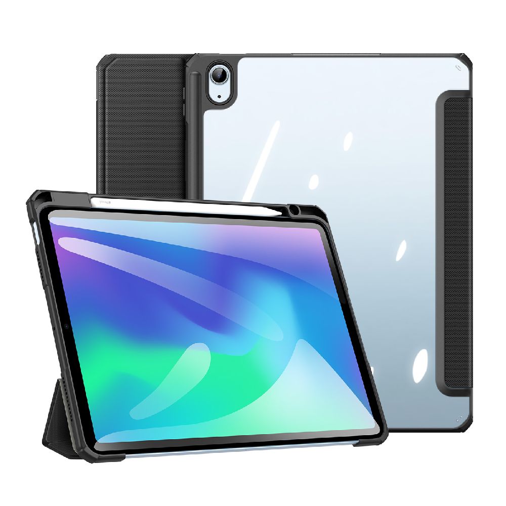 Schutzhülle für iPad Air 11" / 10.9" 2025/2024/2022/2020, Dux Ducis Toby, Schwarz