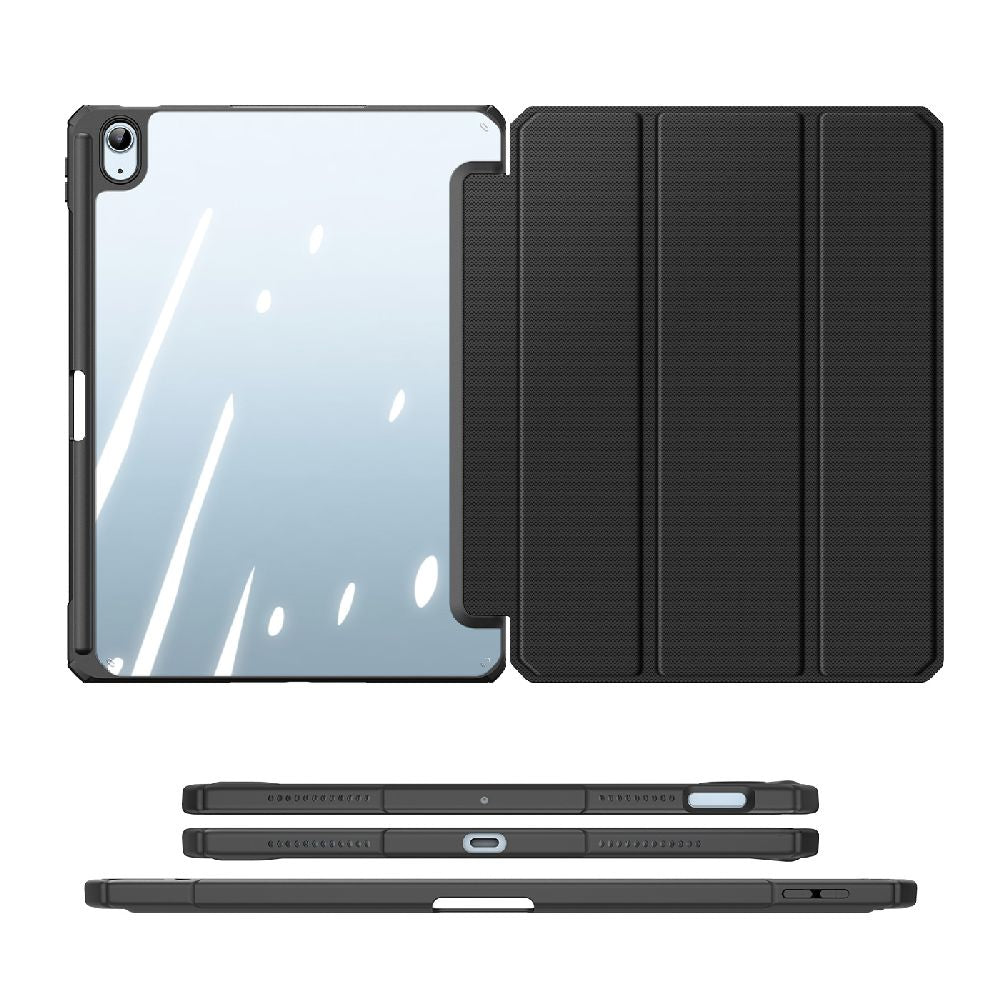 Schutzhülle für iPad Air 11" / 10.9" 2025/2024/2022/2020, Dux Ducis Toby, Schwarz